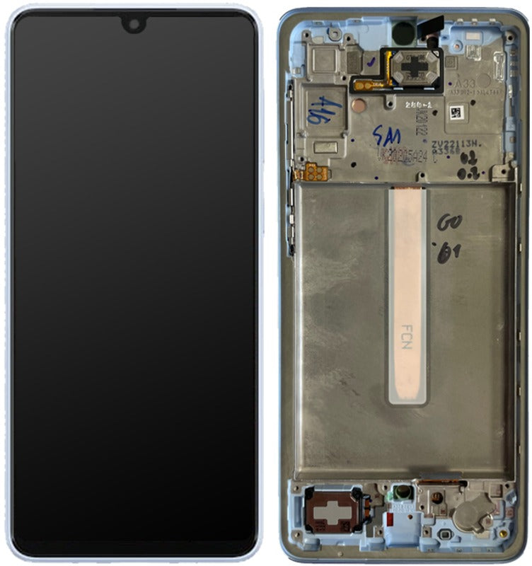 Samsung Galaxy A33 Display Assembly (Original) β Blue