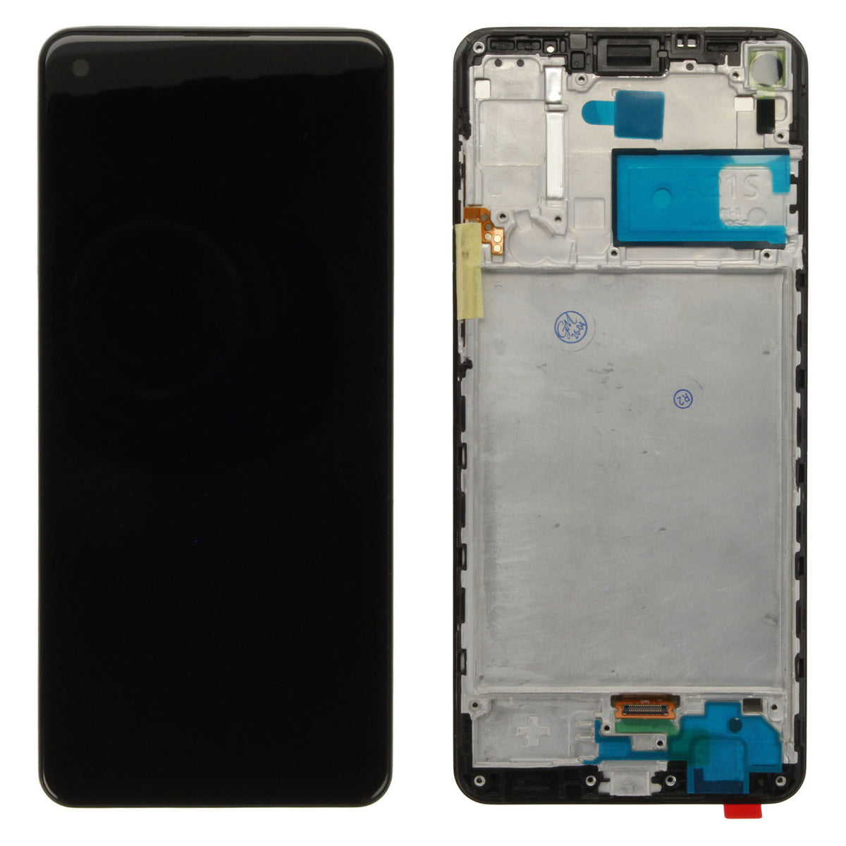 Samsung Galaxy A21s Display Assembly (Refurbished) β Black