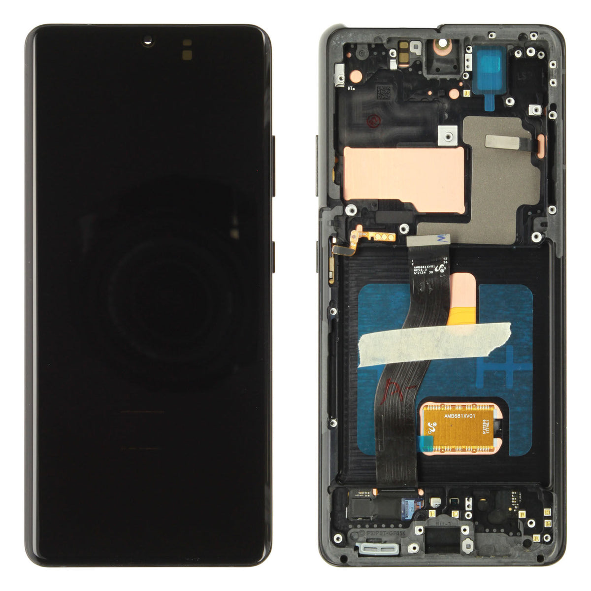 Samsung Galaxy S21 Ultra Display Assembly (Refurbished) β Black