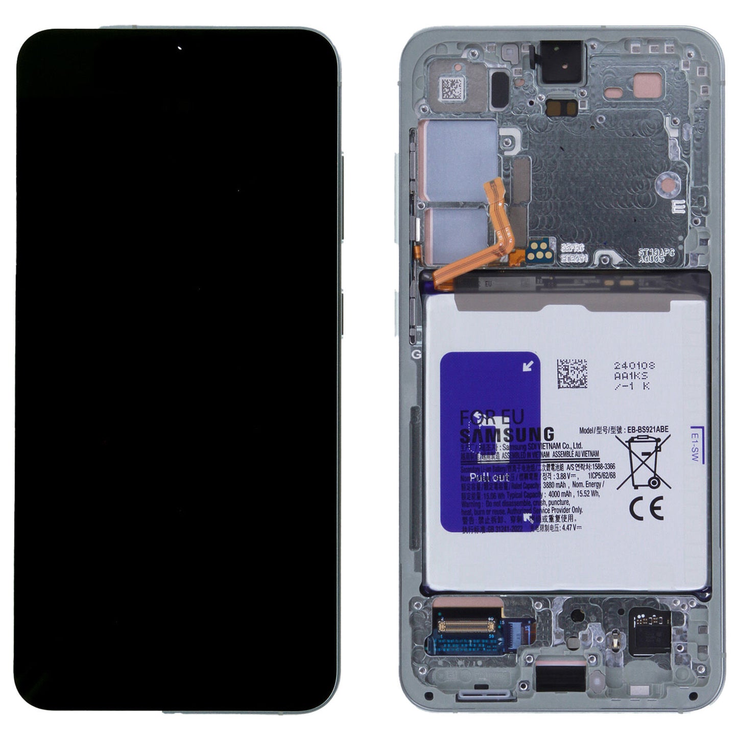 Samsung Galaxy S24 Display Assembly (Original) β Green