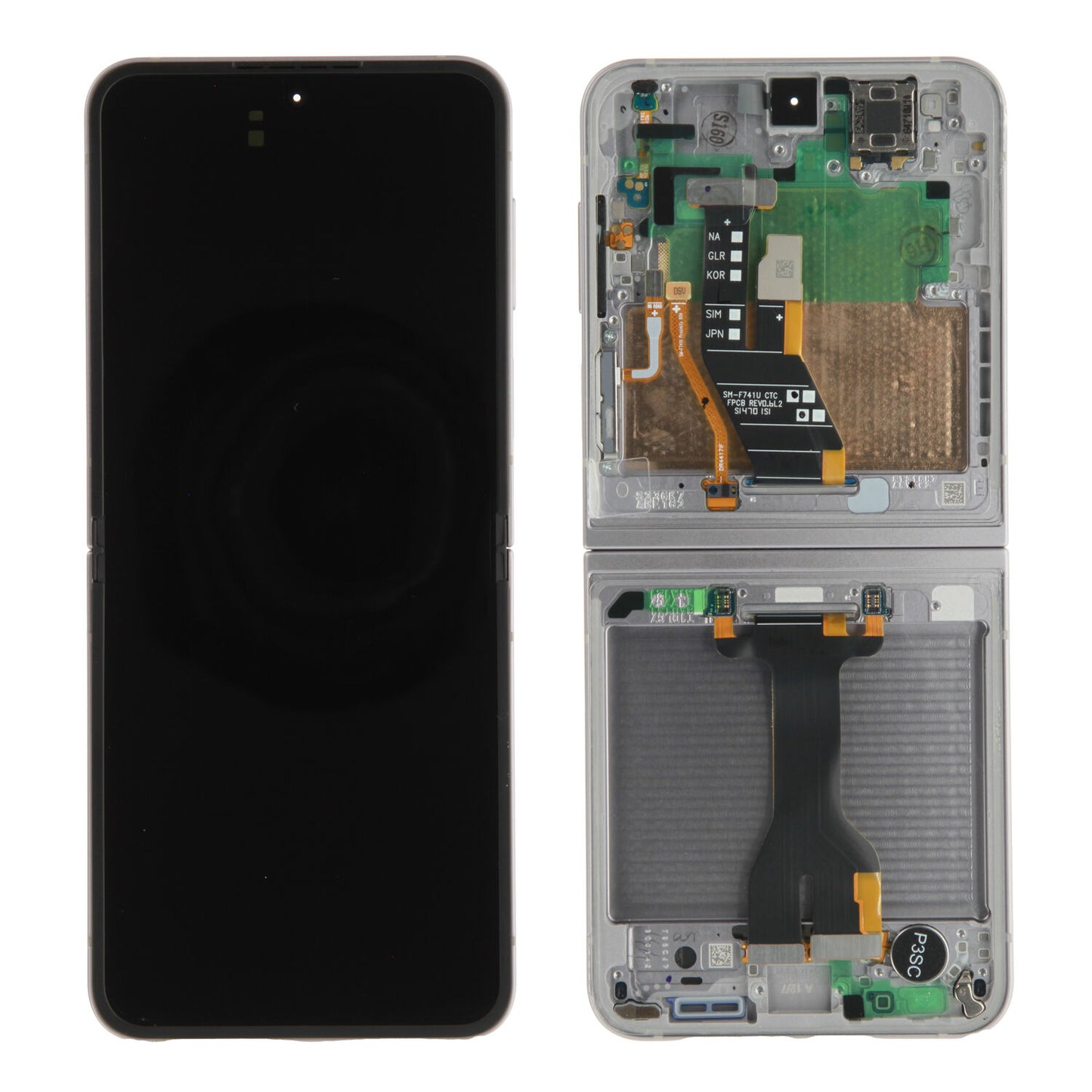 Samsung Galaxy Z Flip6 Display Assembly (Original) β Silver