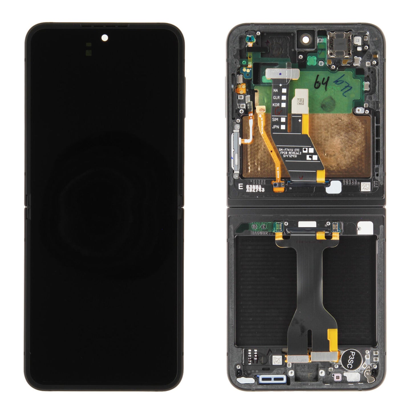 Samsung Galaxy Z Flip6 Display Assembly (Original) β Black