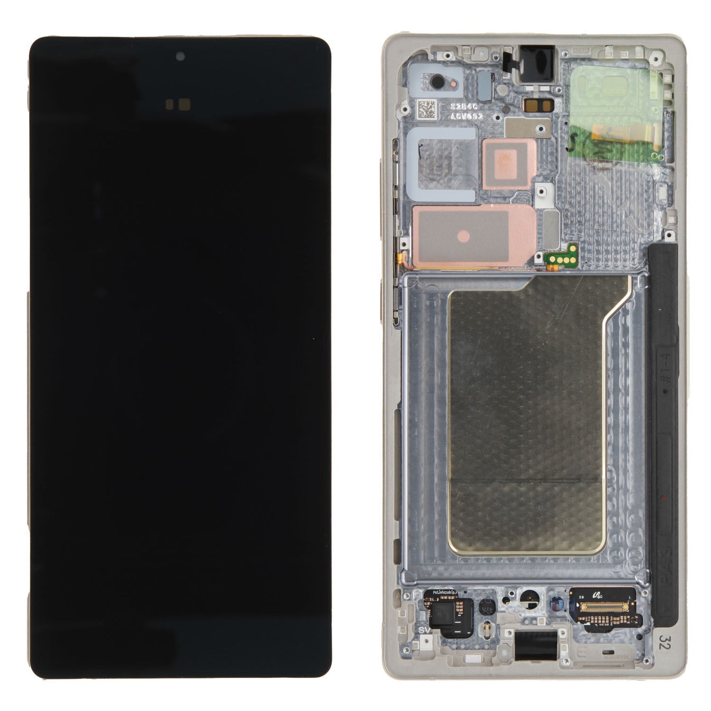 Samsung Galaxy S25 Ultra Display Assembly (Original) β Silver