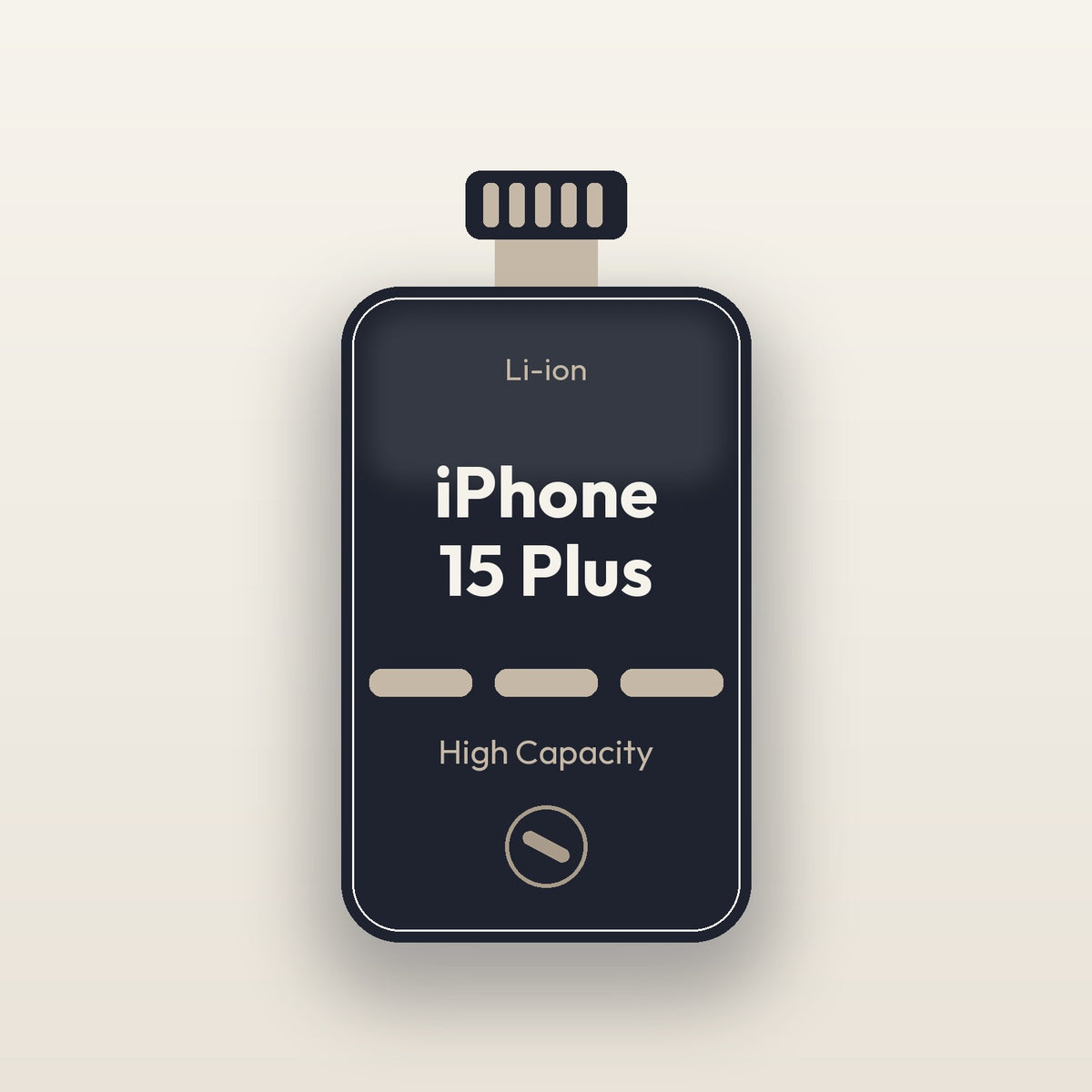 Fixmo Parts batterij β iPhone 15 Plus