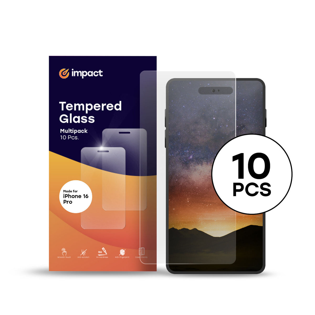 Tempered Glass (clear) Multipack, Apple iPhone 17 / 17 Pro /16 Pro