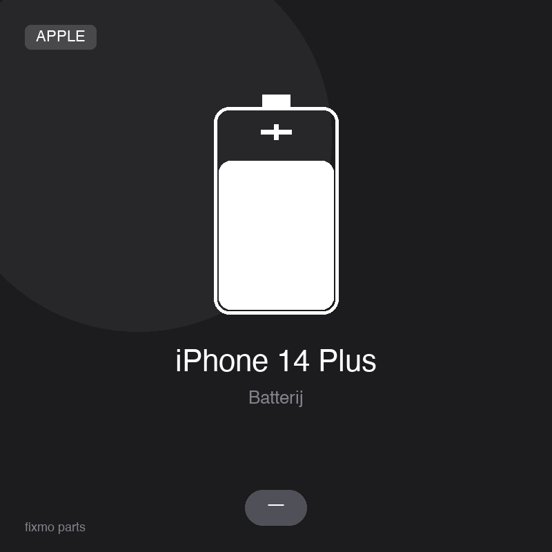 Apple iPhone 14 Plus Battery β High Capacity