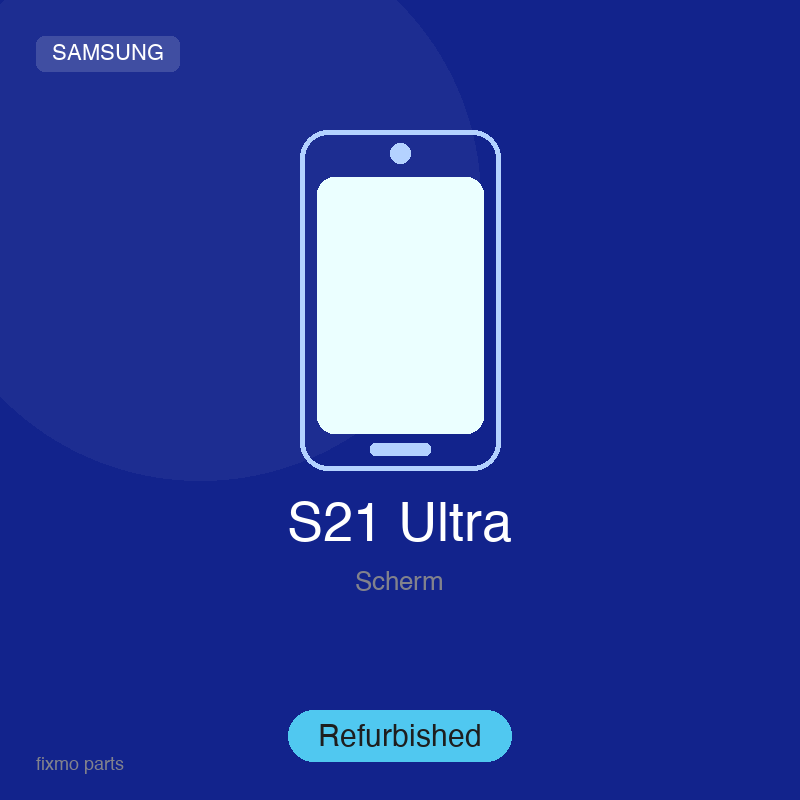 Samsung Galaxy S21 Ultra Display Assembly (Refurbished) β Silver