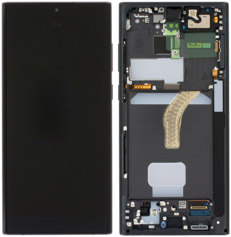 Samsung Galaxy S22 Ultra Display Assembly (Original) – Black