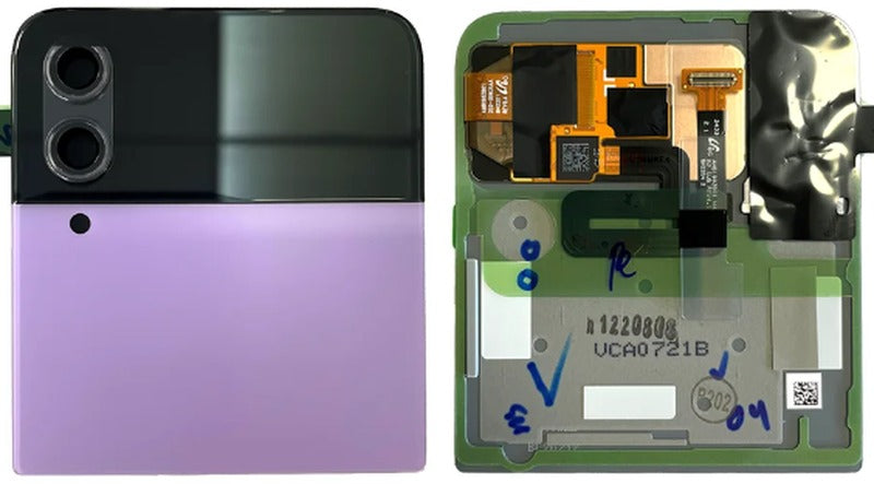 Samsung Galaxy Z Flip4 Display Assembly (Original) – Purple