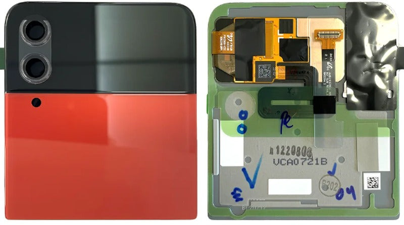 Samsung Galaxy Z Flip4 Display Assembly (Original) – Red