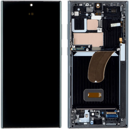 Samsung Galaxy S23 Ultra Display Assembly (Original) – Black