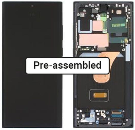 Samsung Galaxy S23 Ultra Display Assembly (Original) – Red
