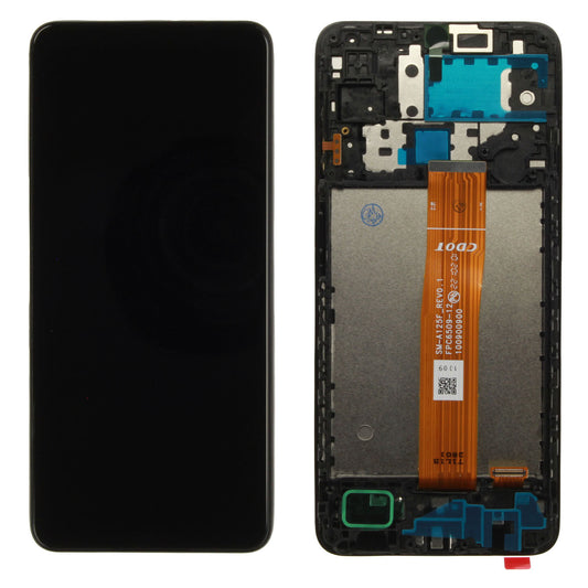 Samsung Galaxy A12 Display Assembly (Refurbished) – Black