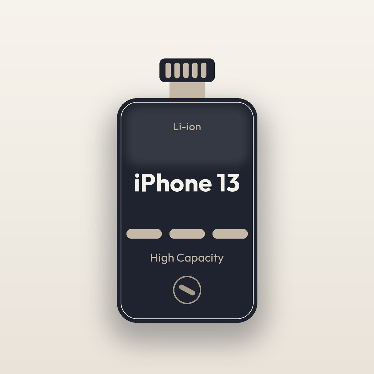 Fixmo Parts batterij – iPhone 13