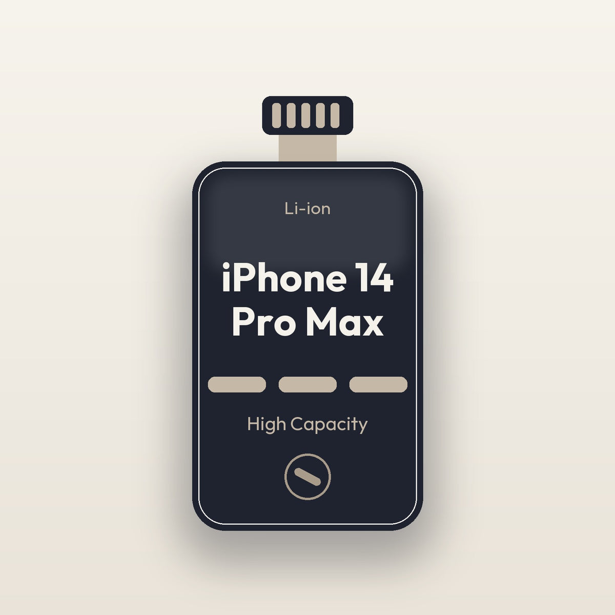 Fixmo Parts batterij – iPhone 14 Pro Max