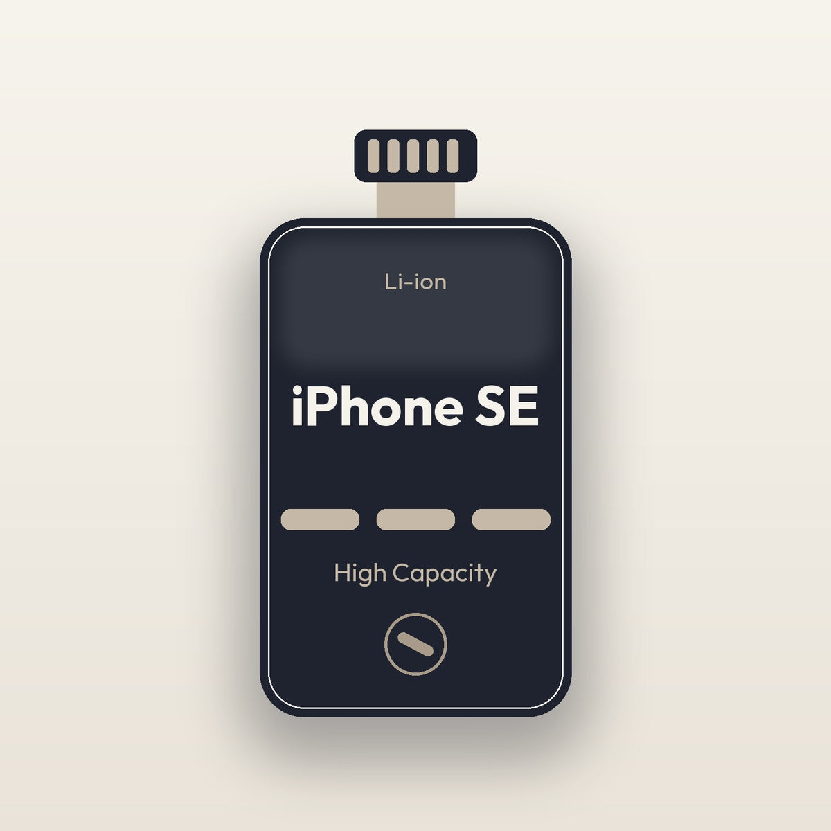 Fixmo Parts batterij – iPhone SE