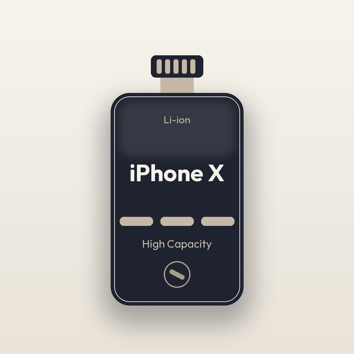 Fixmo Parts batterij – iPhone X