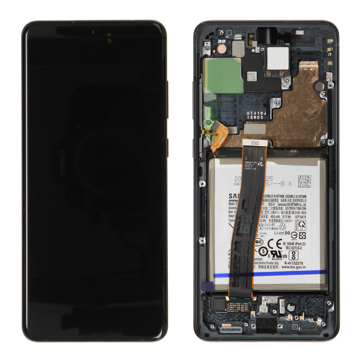 Samsung Galaxy S20 Ultra Display Assembly (Original) – Black