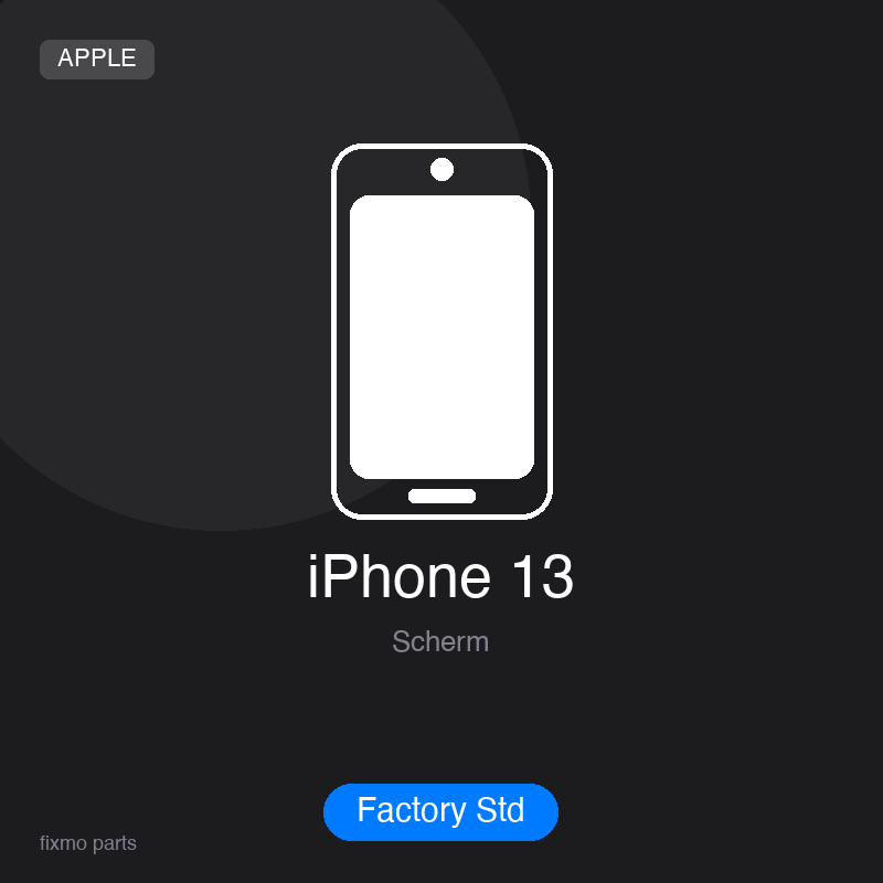 Apple iPhone 13 Display Assembly (Factory Standard)