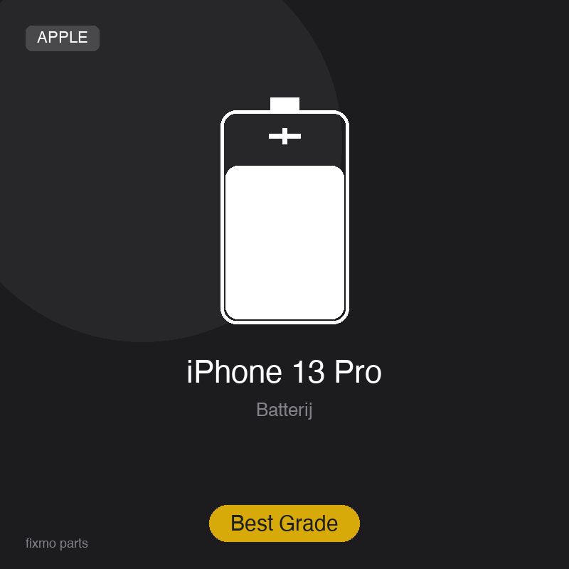 Apple iPhone 13 Pro Battery (Best possible) – High Capacity
