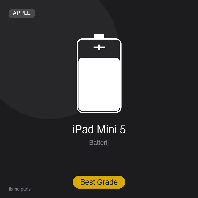 Apple iPad Mini 5 Battery (Best possible) – High Capacity