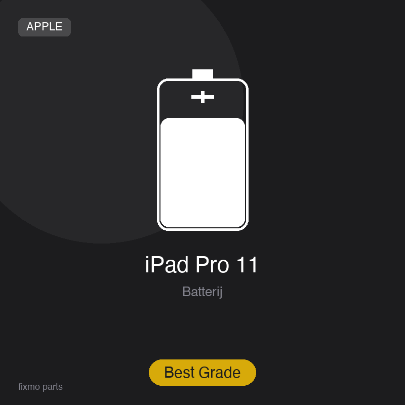 Apple iPad Pro 11 Battery (Best possible) – High Capacity