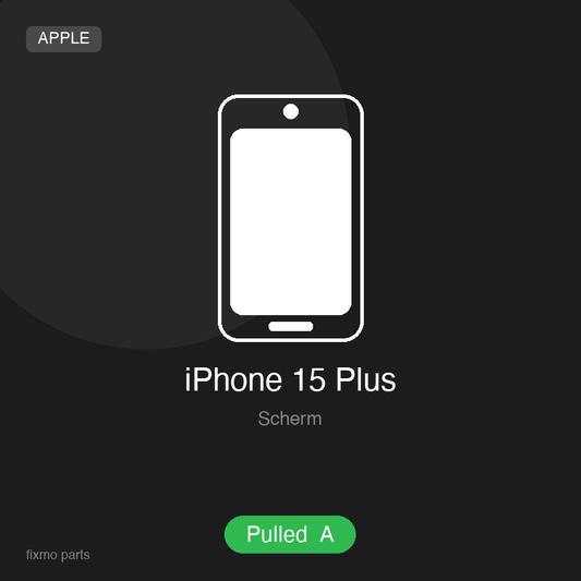 Apple iPhone 15 Plus OLED Display Assembly (Pulled A)
