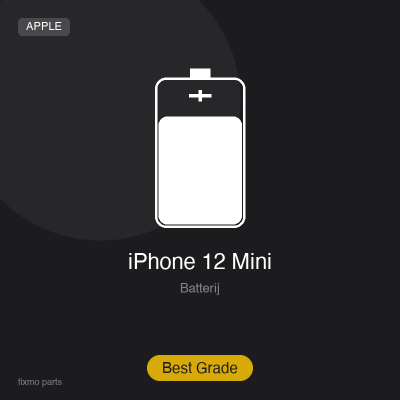 Apple iPhone 12 Mini Battery (Best possible) – High Capacity
