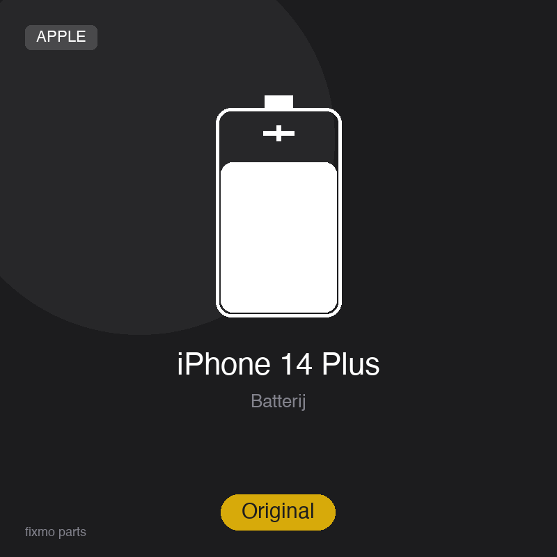 Apple iPhone 14 Plus Battery (Original) – High Capacity