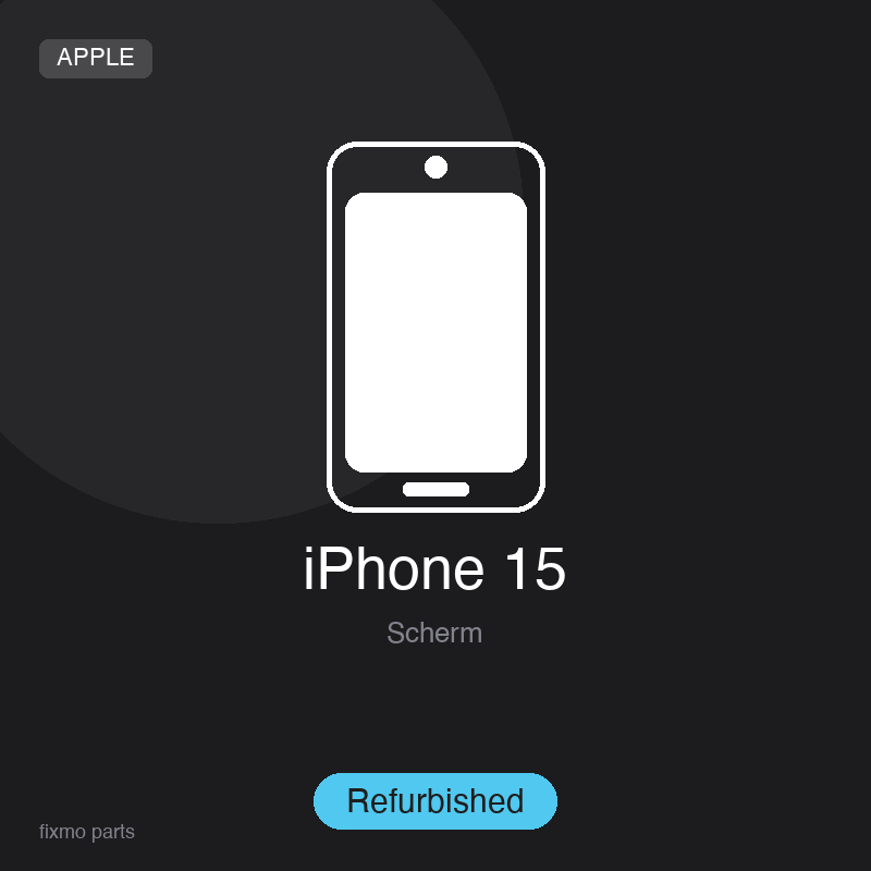 Apple iPhone 15 Display Assembly (Refurbished)