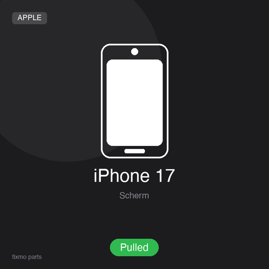 Apple iPhone 17 OLED Display Assembly (Pulled)